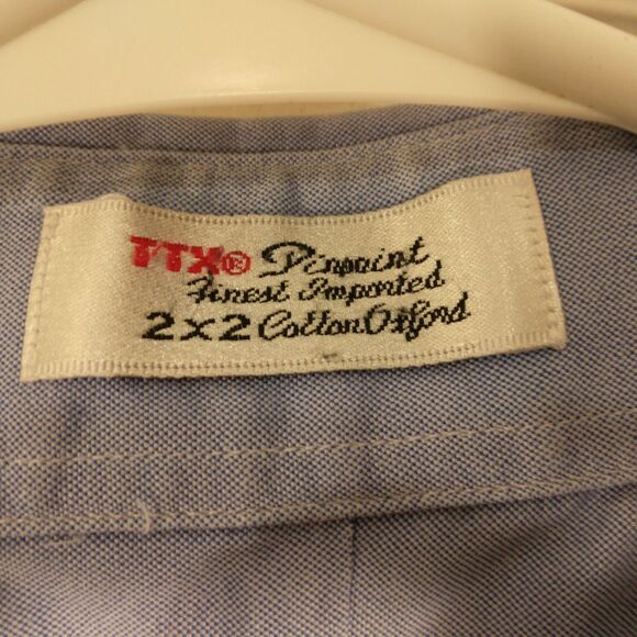 Gitman Bros for Westport dress shirt mens 4XLT 4XL XXXXL TALL big oxford 20-37 - Picture 7 of 9